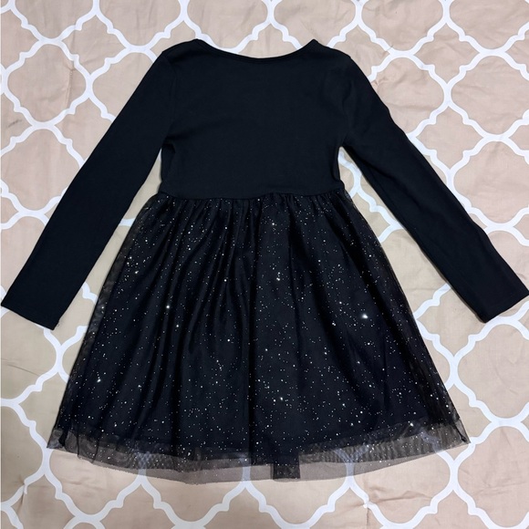 💕JUMPING BEANS Black Cat Glitter Tutu Dress - Picture 2 of 4